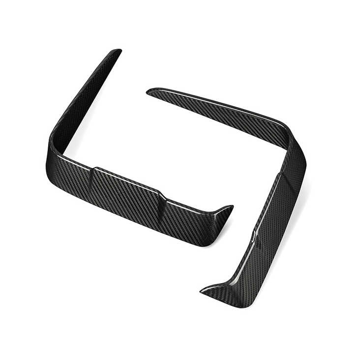 BMW Série 4 G22 G23 Carbone Pré-imprégné Inserts de pare-chocs avant par OPTIC (2020+)