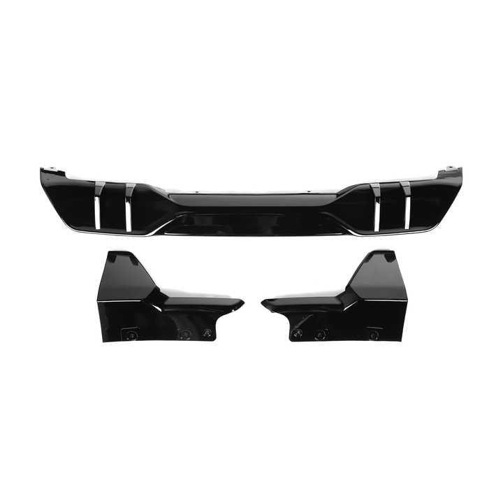 BMW X5 G05 LCI Noir brillant Style M Performance Diffuseur (2023+)