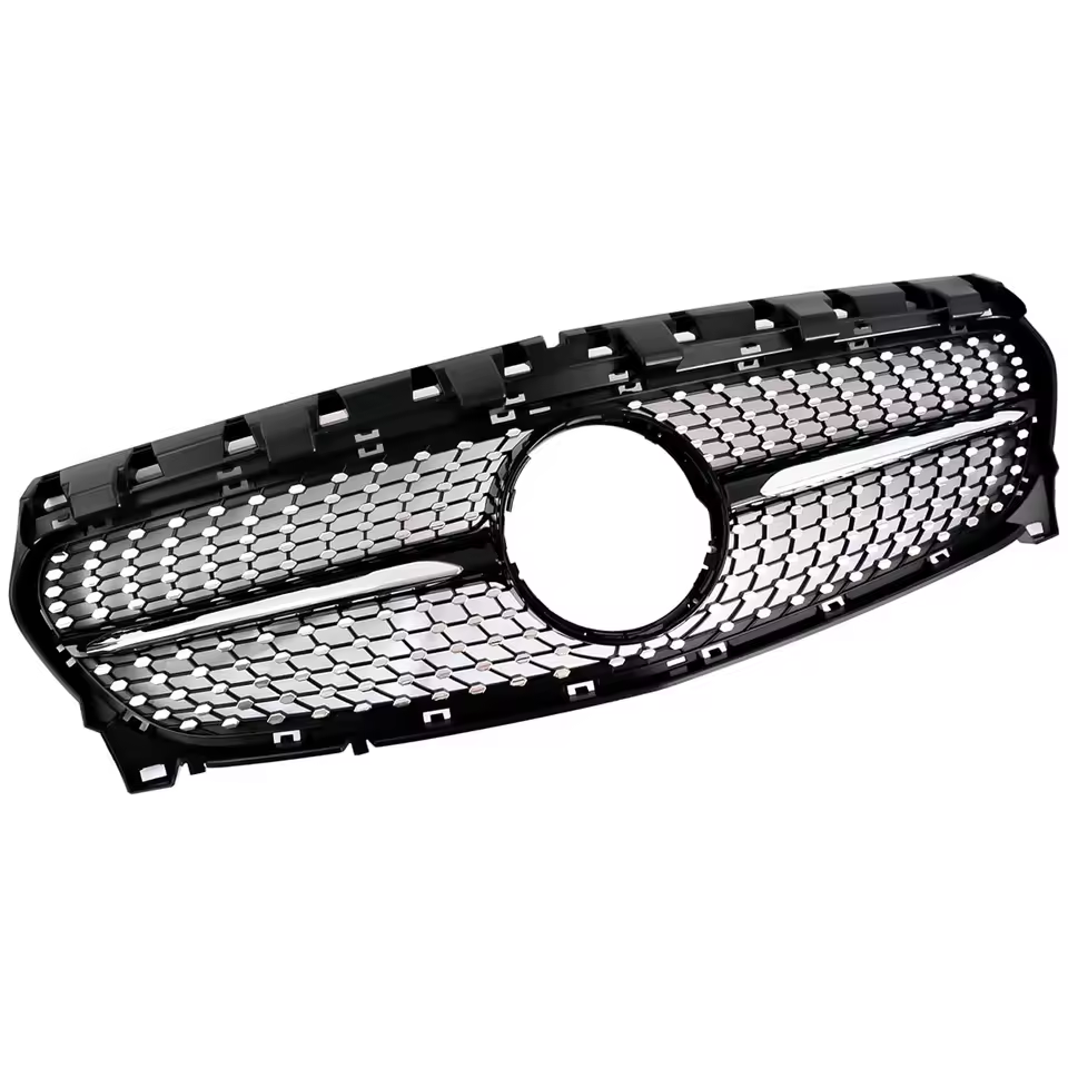 Mercedes Classe A W176 Calandre style diamant noir brillant (2012-2015)
