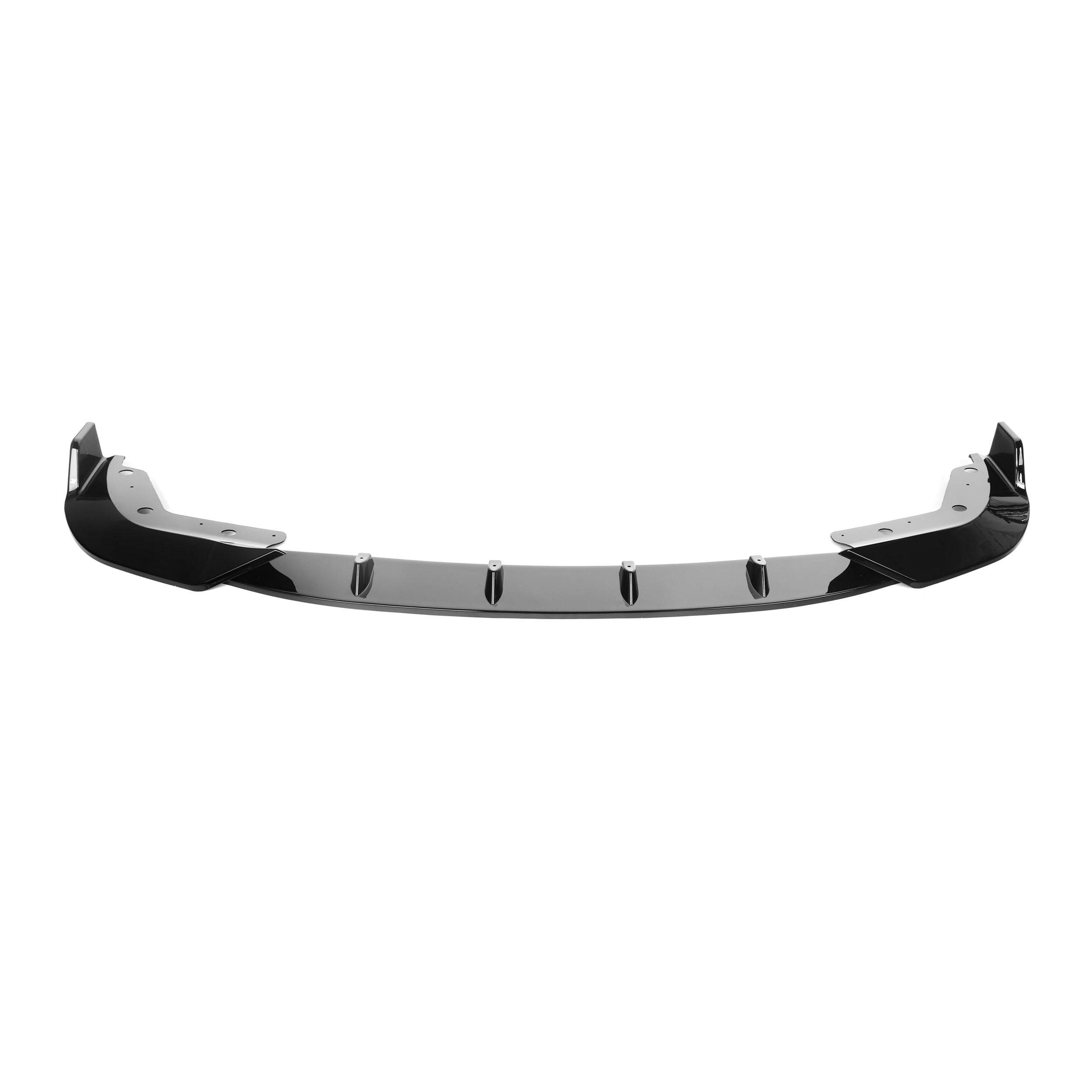 BMW Série 3 M-Sport G20/G21 Style Compétition Noir brillant Lame avant (2019-2022)