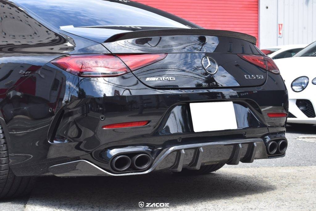 Mercedes CLS C257 Becquet Arrière AMG Style en Carbone Pré-imprégné (2019-2023)