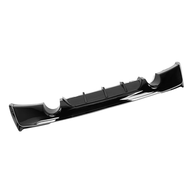 BMW Série 2 F22 Noir brillant Diffuseur Double échappement (2014-2020)
