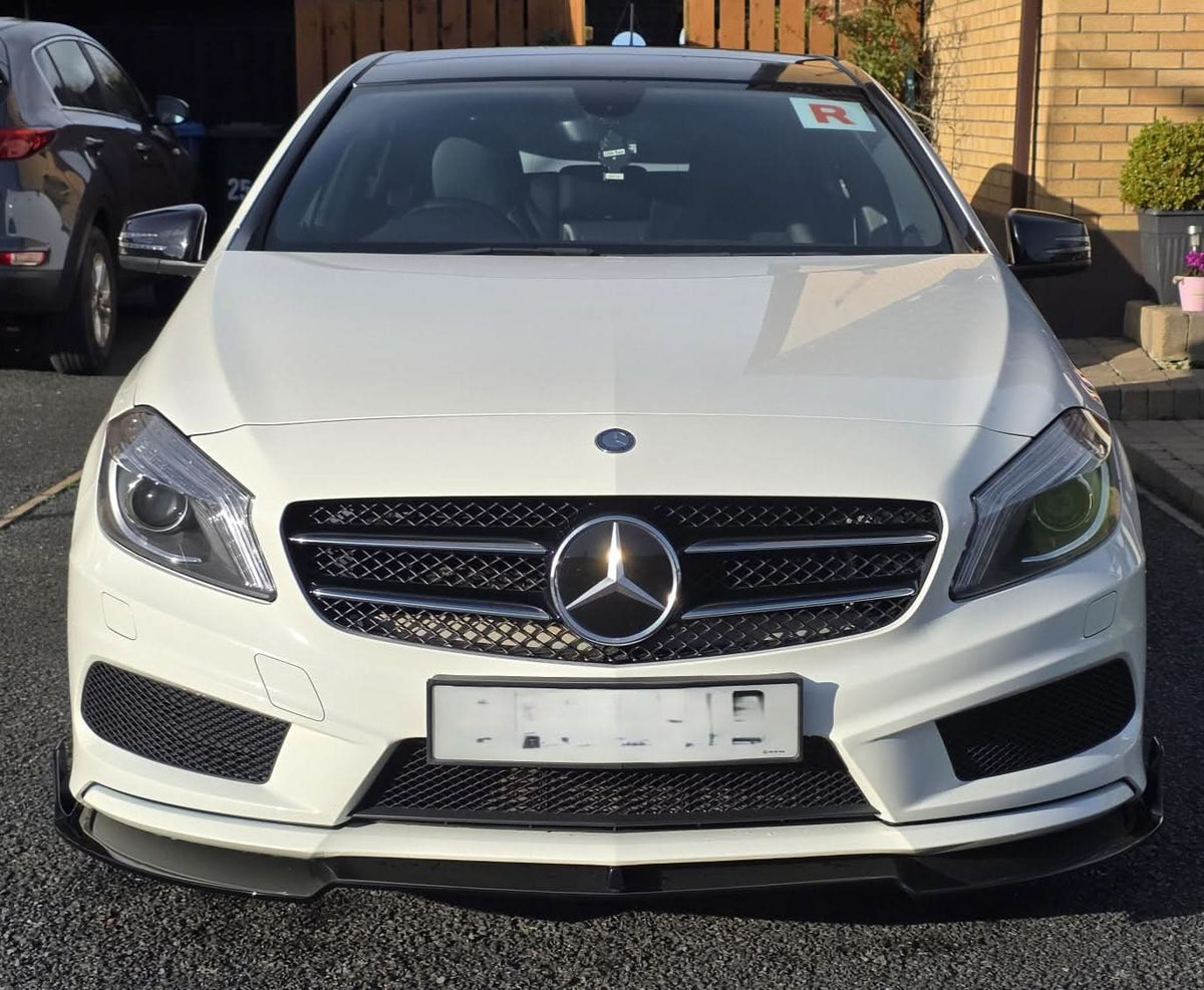 Mercedes Classe A W176 Lame Avant Style AMG Noir Brillant (2013-2015)