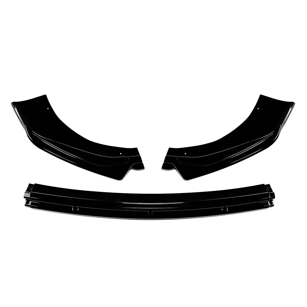 Lame Avant Noir Brillant pour Mercedes GLA X247 (2020-2023)