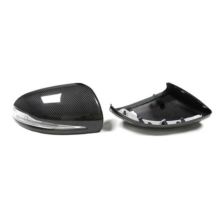 Mercedes Classe C W205 / Classe E W213 Carbone Pré-imprégné Coques de rétroviseur par OPTIC (2014-2021)