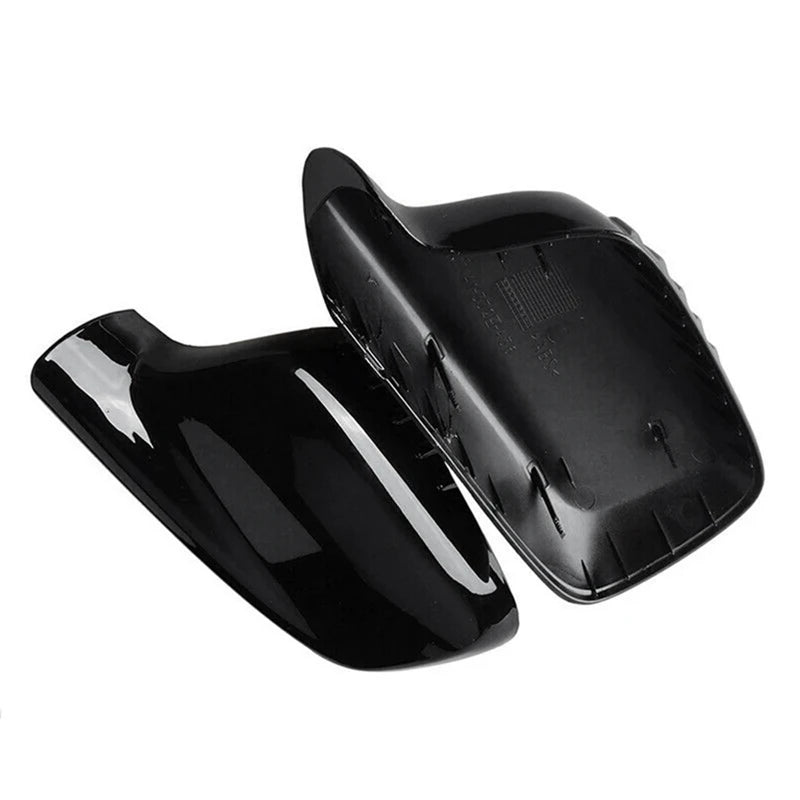 Coques De Rétroviseur Noires Brillantes BMW Série 3 E46 2 Portes (1999-2006)