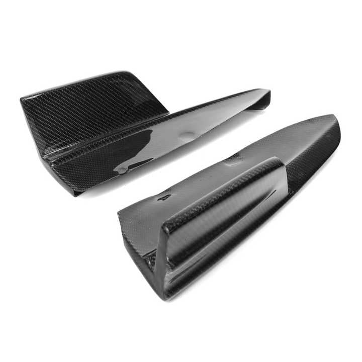 BMW X5M F95 X6M F96 Carbone Style LD Diffuseur Splitters (2019-2022)
