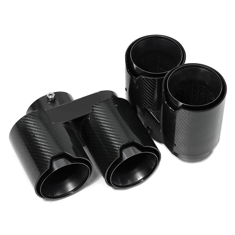 BMW X5/X6/X7 | G05/G06/G07 Embouts d'échappement quadruples en carbone