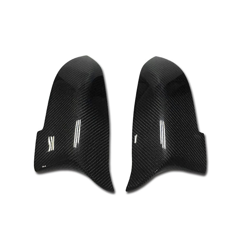 M Style Carbon Fibre Wing Mirror Covers For BMW 5 6 7 Series F01 F02 F07 F10 F11 F18 (2012-2016)