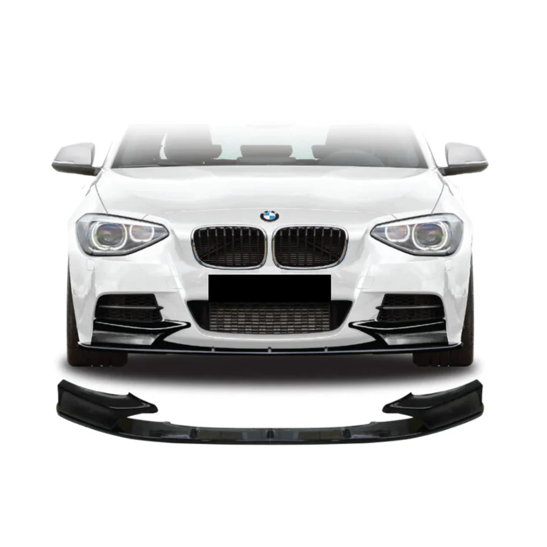 <tc>Lame avant noir brillant M-Sport pour BMW Série 1 F20/F21 PRE-LCI (2011-2014)</tc>