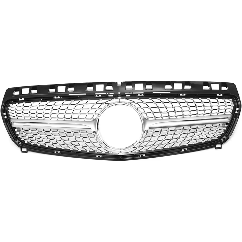 Mercedes Classe A W176 Calandre style diamant noir brillant (2012-2015)