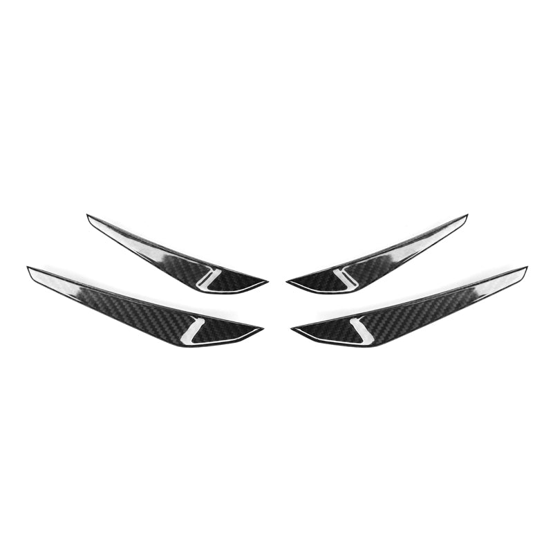 Canards de pare-chocs avant BMW M3 / M4 G80/G81/G82/G83 Carbone (2021+)