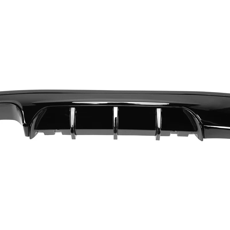BMW Série 2 F22 Noir brillant Diffuseur Double échappement (2014-2020)