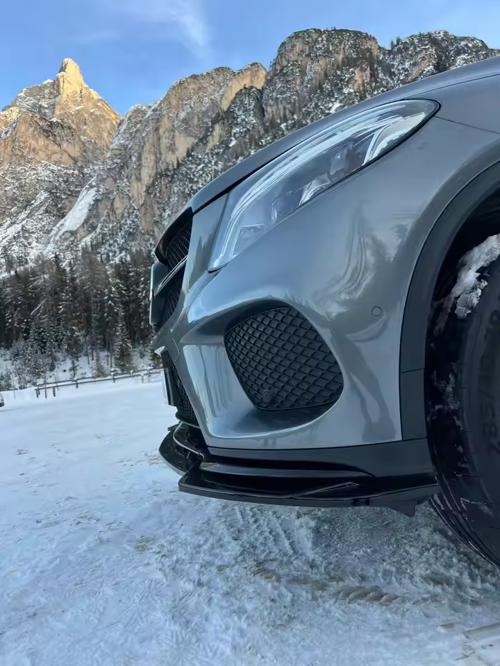 Mercedes GLE C292 Coupé Lame Avant Noir Brillant (2015-2019)