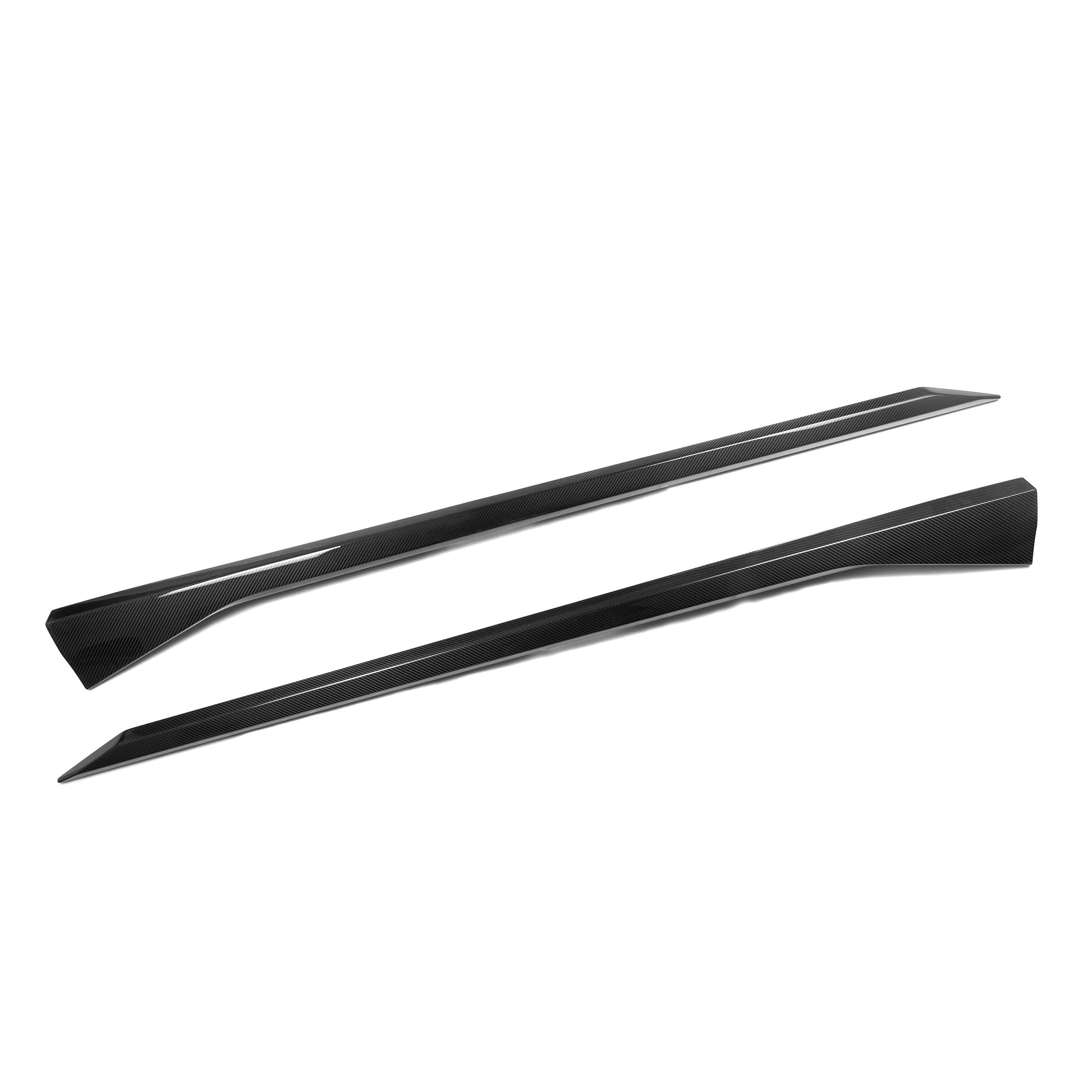 BMW M5 G90 G99 Carbone Pré-imprégné Style Mp Extensions de bas de caisse par OPTIC (2024+)