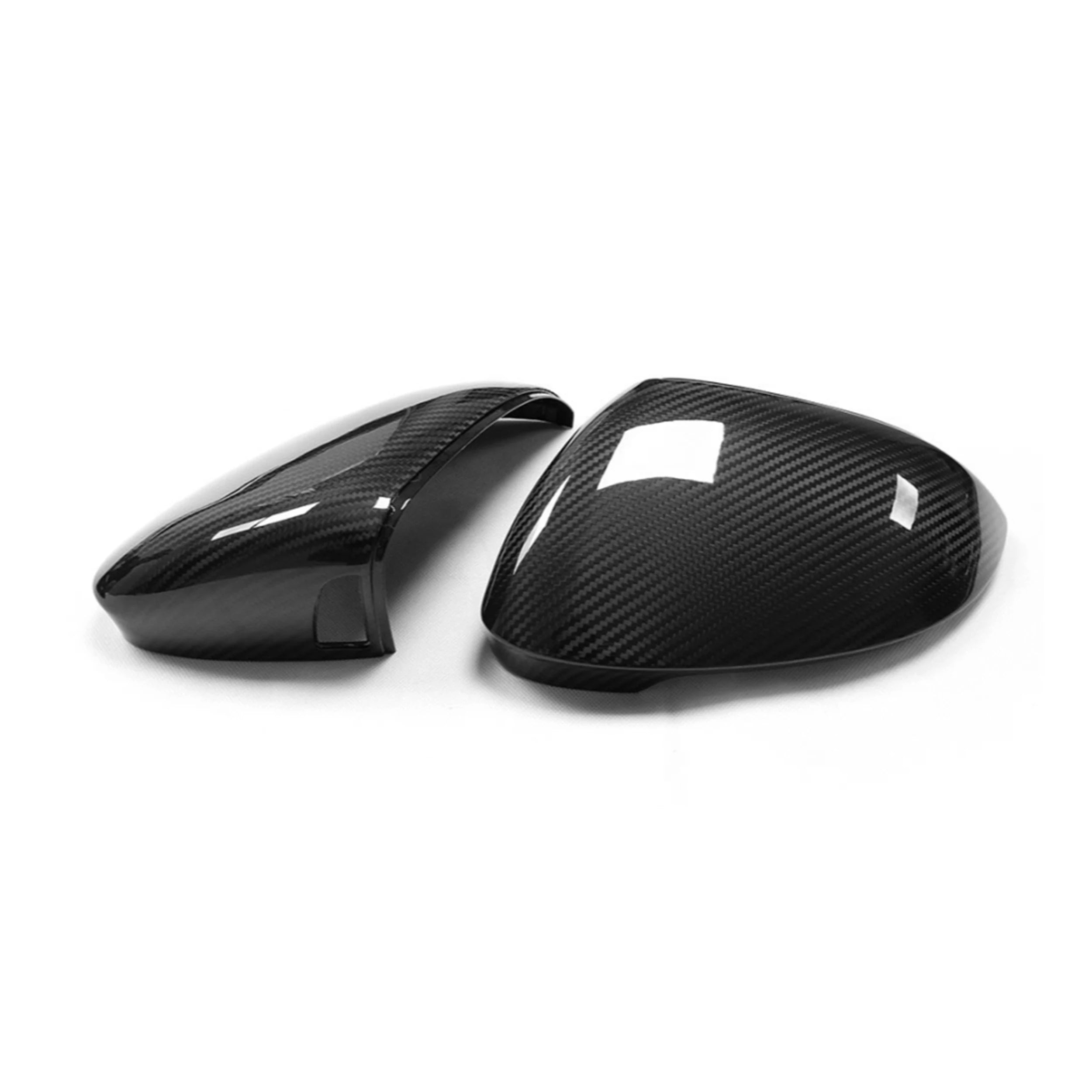 Vw Golf MK8 Carbone Pré-imprégné Coques de rétroviseur par OPTIC (2019+)
