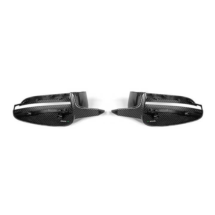 BMW Série 8 G14 G15 G16 Style M Carbone Pré-imprégné Coques de rétroviseur par OPTIC (2018+)