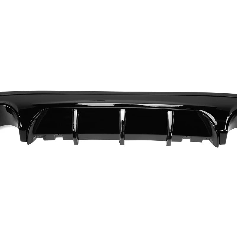 BMW Série 2 F22 Noir brillant Diffuseur Double échappement (2014-2020)
