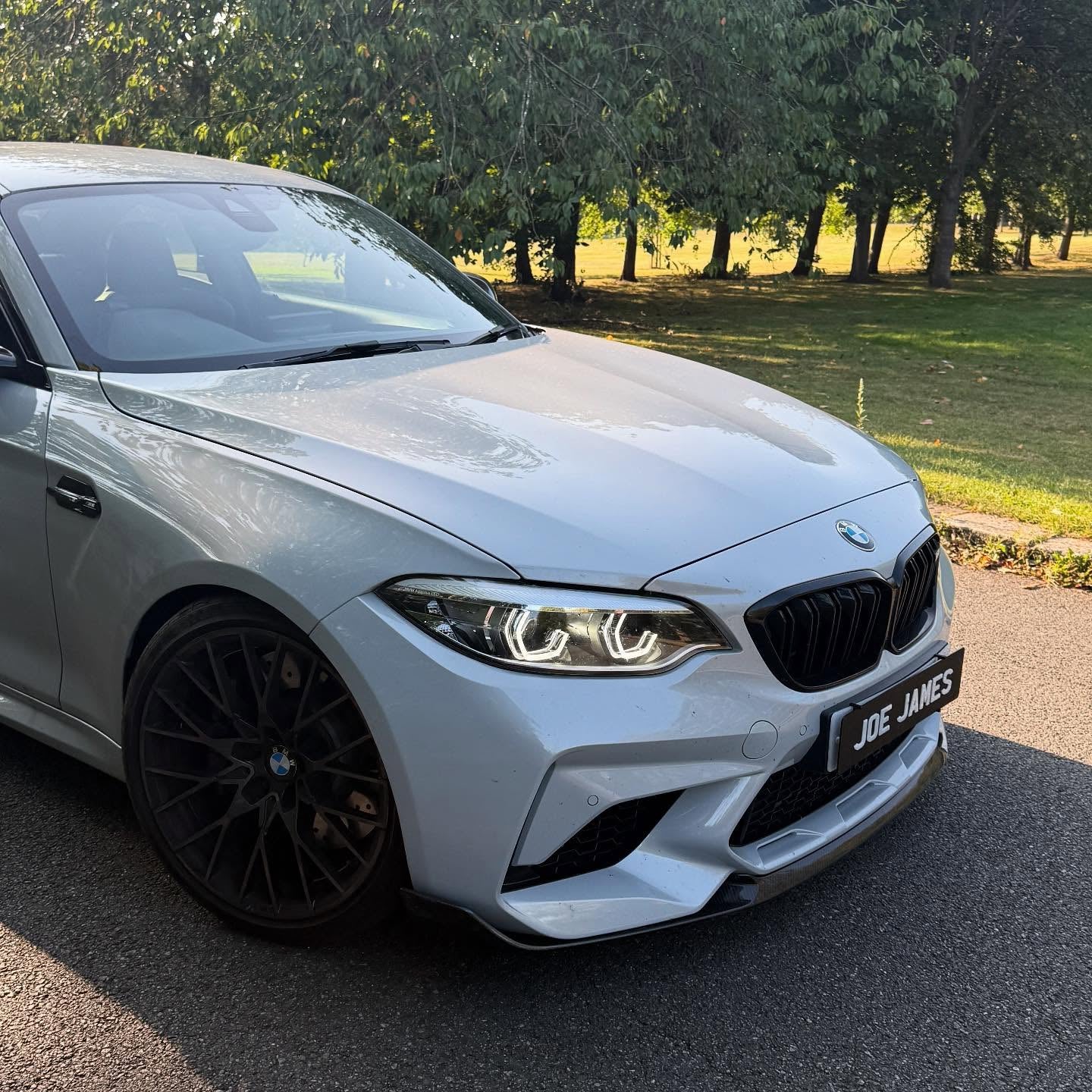 BMW M2 Competition F87 Carbone Pré-imprégné Mp Style Front Bumper Splitter Par OPTIC (2018-2021)