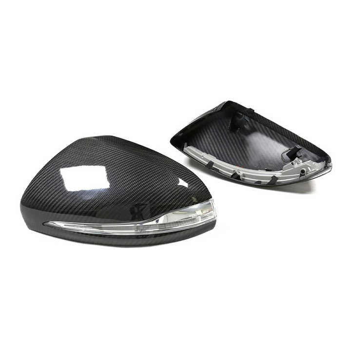 Mercedes Classe C W205 / Classe E W213 Carbone Pré-imprégné Coques de rétroviseur par OPTIC (2014-2021)