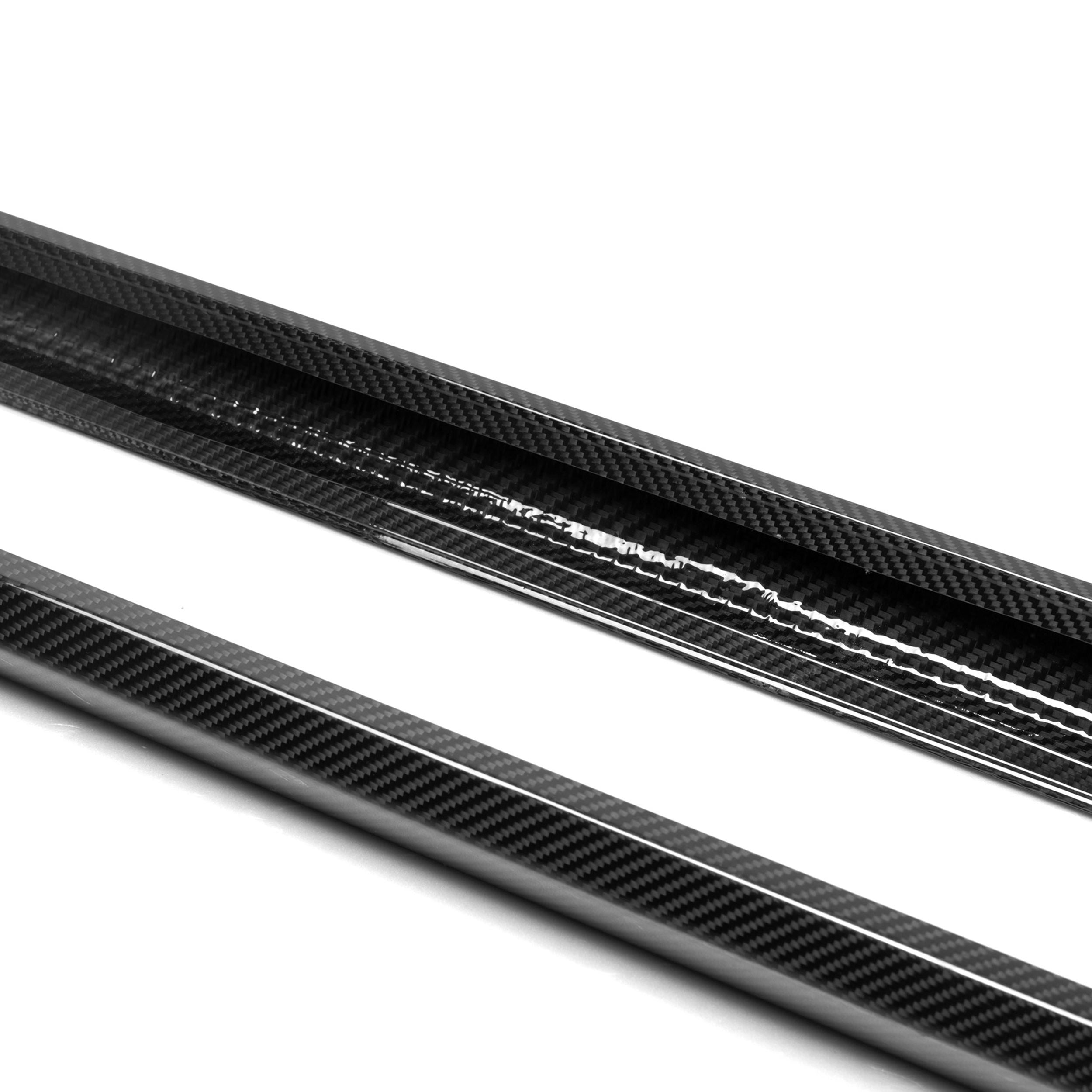 BMW M5 G90 G99 Carbone Pré-imprégné Style Mp Extensions de bas de caisse par OPTIC (2024+)