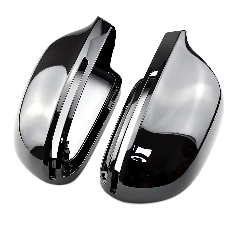 Coques Rétroviseurs Fibre De Carbone Look Pour Audi A3 8P / 8K 2009-2013 – Lot De 2, Pose Facile