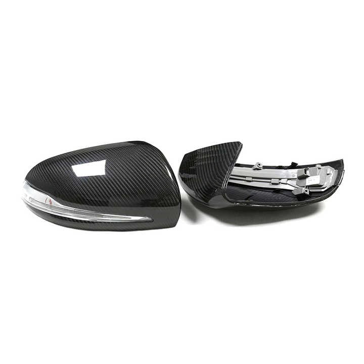 Mercedes Classe C W205 / Classe E W213 Carbone Pré-imprégné Coques de rétroviseur par OPTIC (2014-2021)