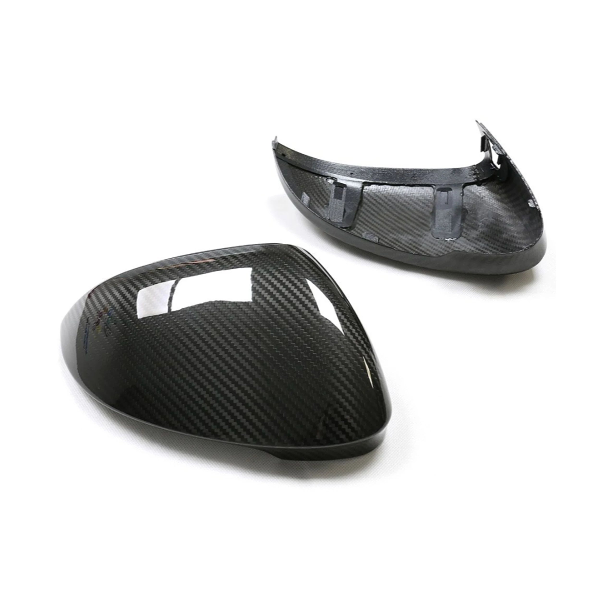 Vw Golf MK8 Carbone Pré-imprégné Coques de rétroviseur par OPTIC (2019+)