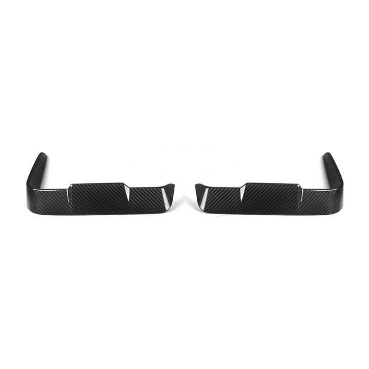 BMW Série 4 G22 G23 Carbone Pré-imprégné Inserts de pare-chocs avant par OPTIC (2020+)