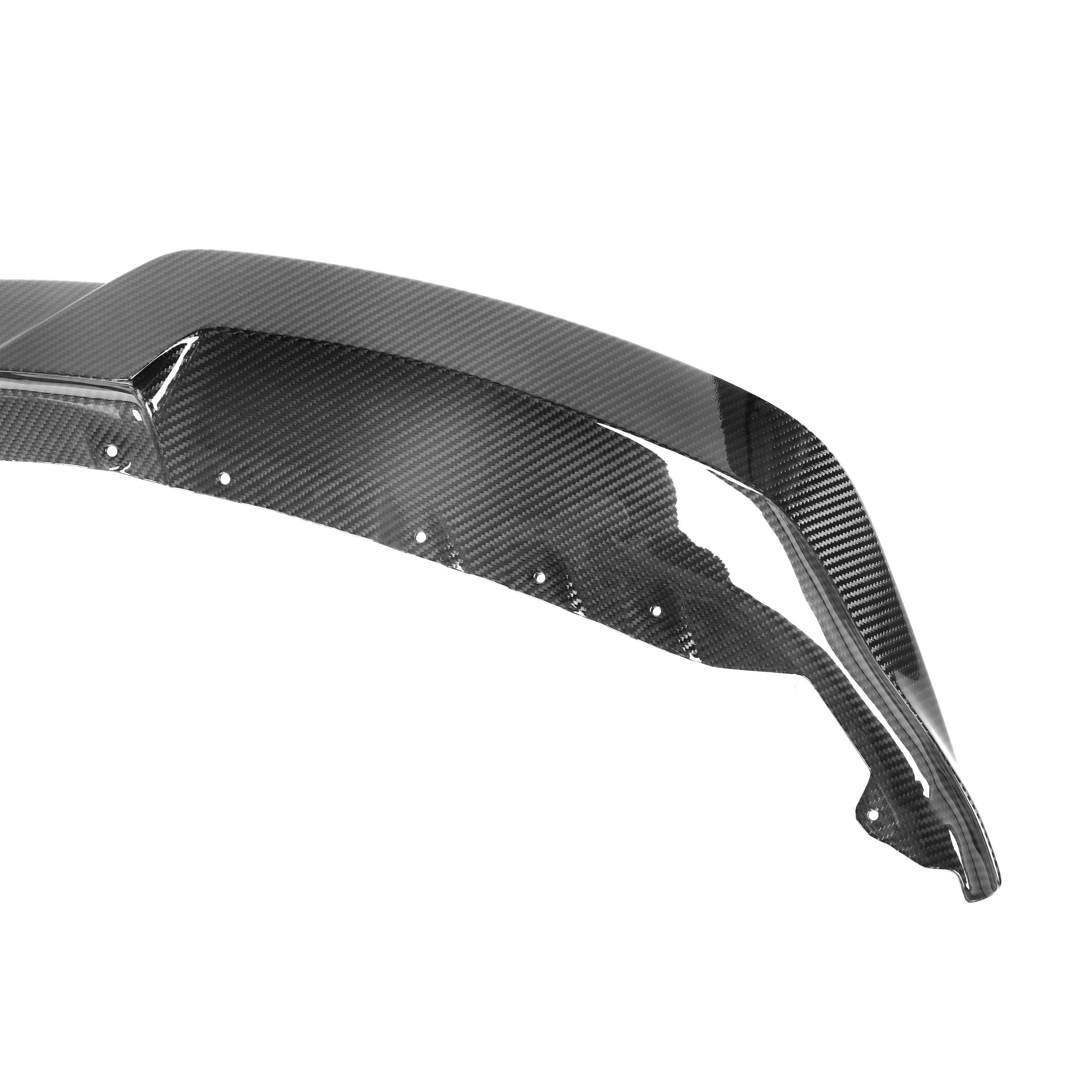 BMW M2 G87 Carbone Pré-imprégné Plat Lame avant par OPTIC (2023+)