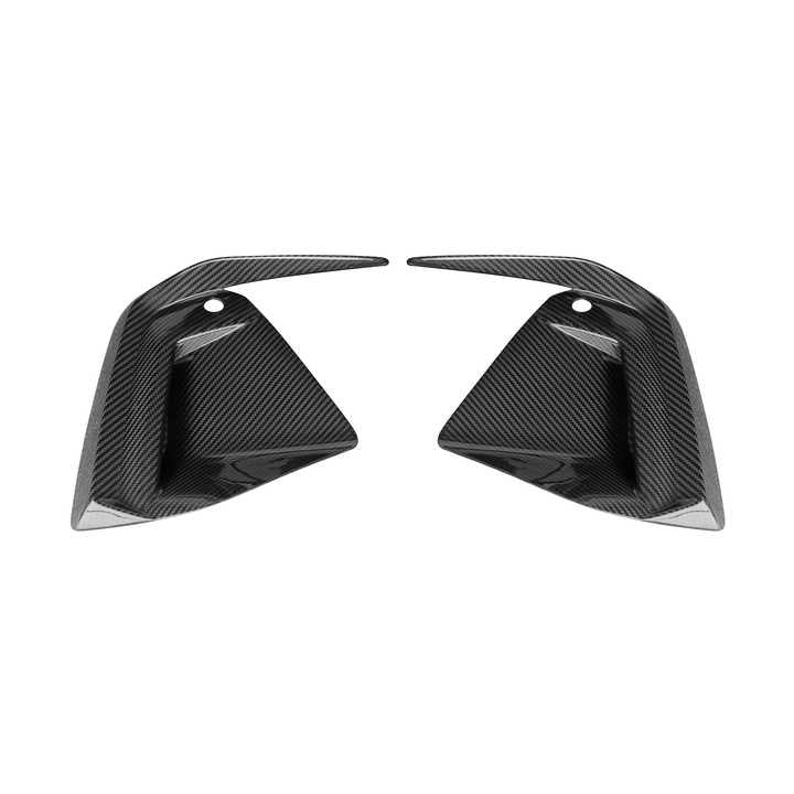 BMW Série 5 G60 G61 Carbone Pré-imprégné Inserts de pare-chocs avant style Tk par OPTIC (2024+)