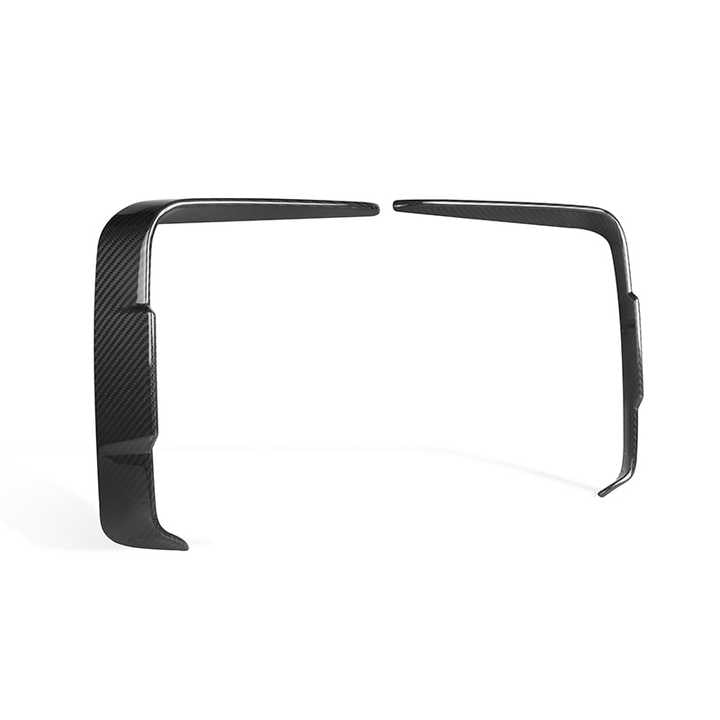 BMW Série 4 G22 G23 Carbone Pré-imprégné Inserts de pare-chocs avant par OPTIC (2020+)
