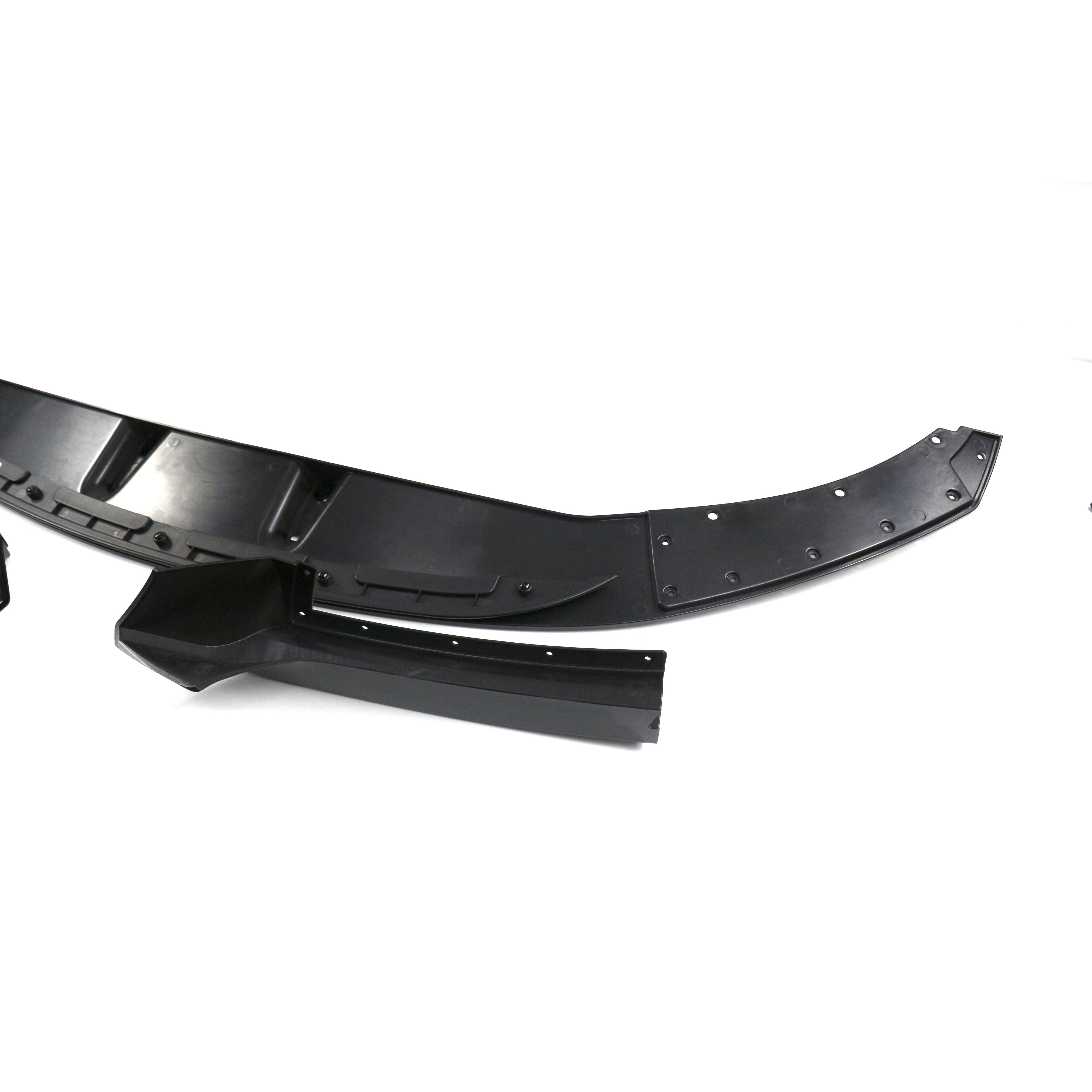 BMW Série 2 F22 F23 Style MP Noir brillant Lame avant (2014-2020)