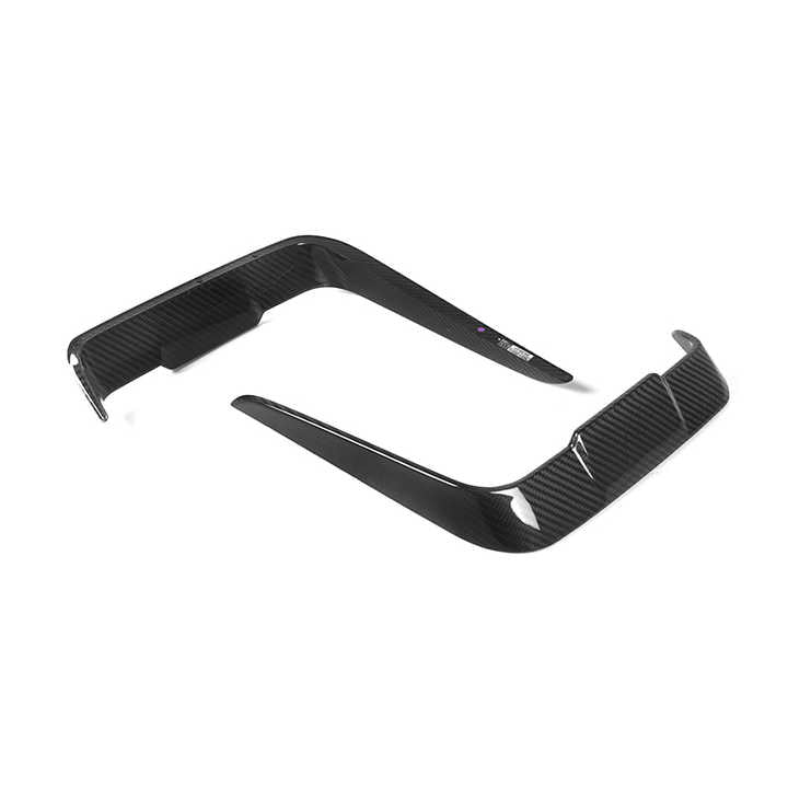 BMW Série 4 G22 G23 Carbone Pré-imprégné Inserts de pare-chocs avant par OPTIC (2020+)