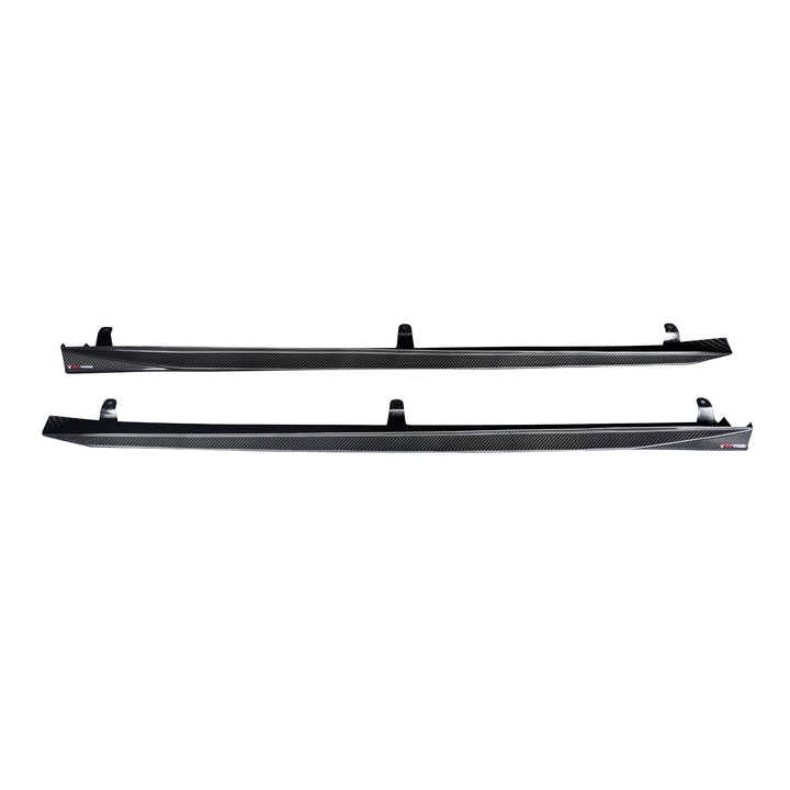 BMW Série 5 G60 G61 Carbone Pré-imprégné Style Tk Extensions de bas de caisse par OPTIC (2024+)