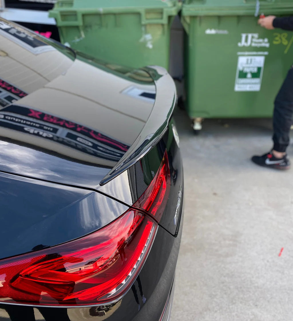 Mercedes CLA W118 Becquet Arrière P Style Noir Brillant (2019+)