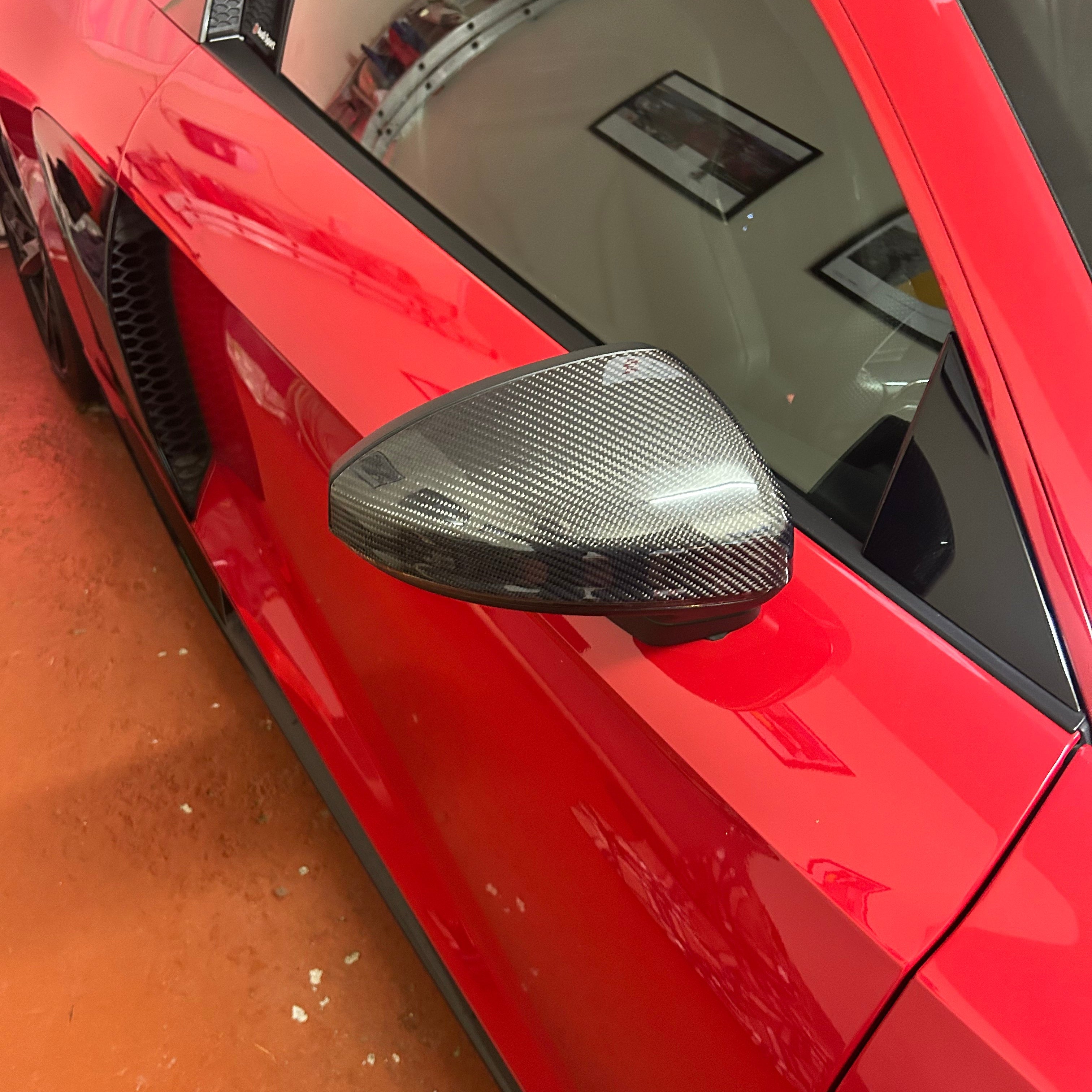 Audi TT TTS TTRS MK3 8S & R8 4S Gen 2 Carbone Coques de rétroviseur (2015-2024)