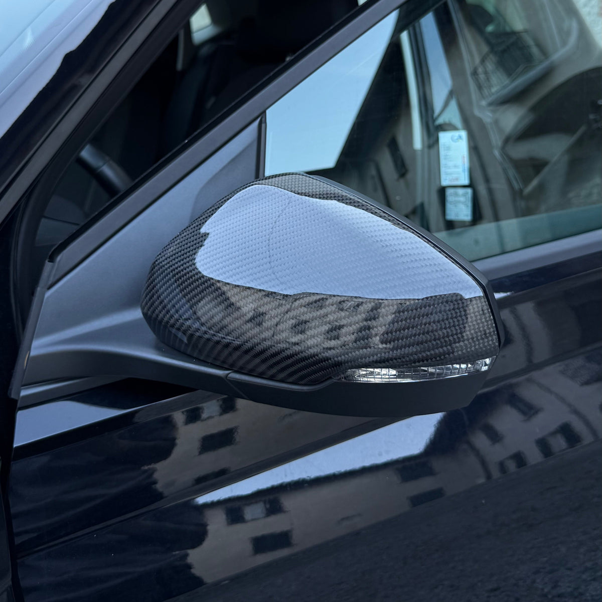 VW Polo MK6 Carbone Coques de rétroviseur (2018+)