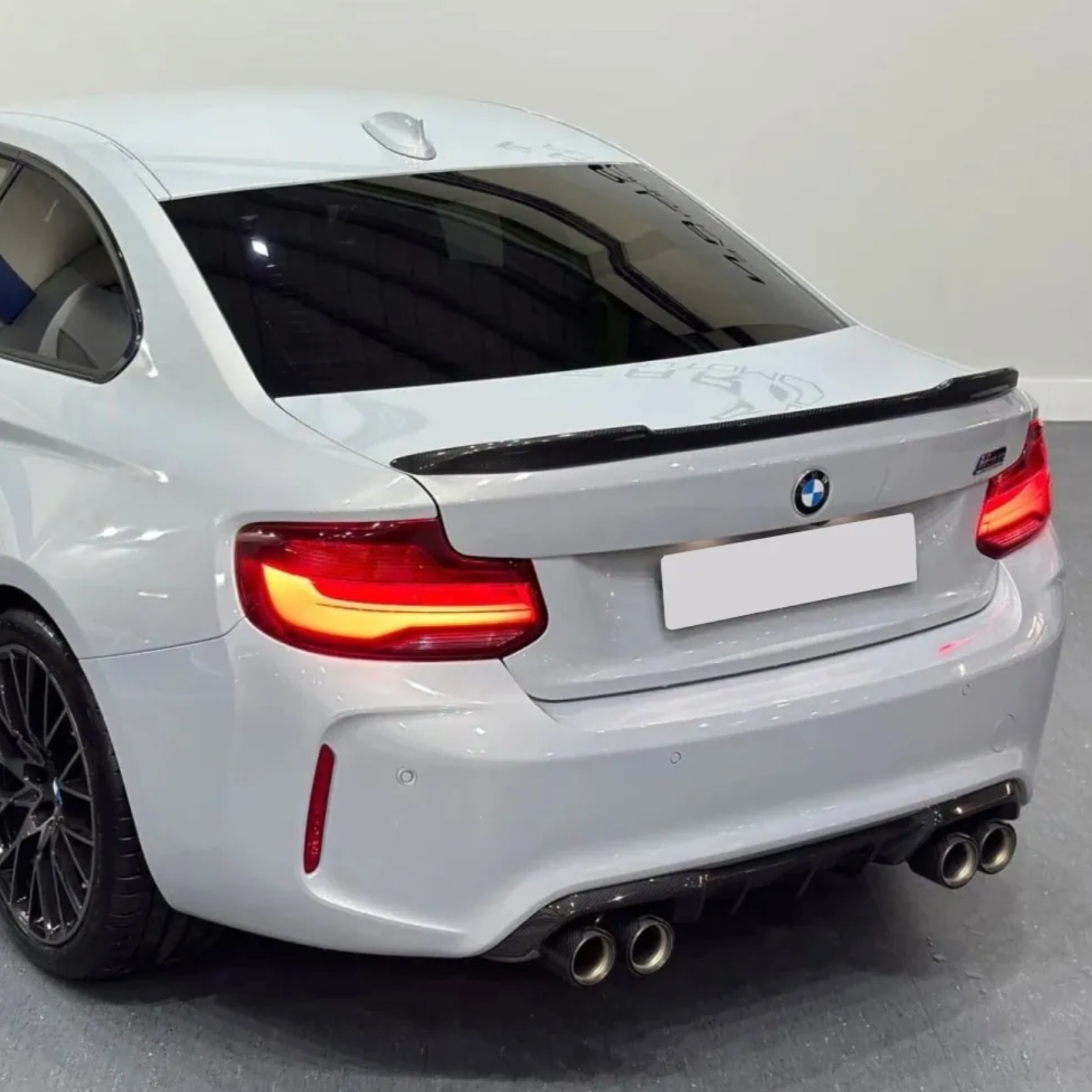 BMW Série 2 & M2 F22 F87 Carbone Pré-imprégné Style Cs Becquet arrière par OPTIC (2014-2021)