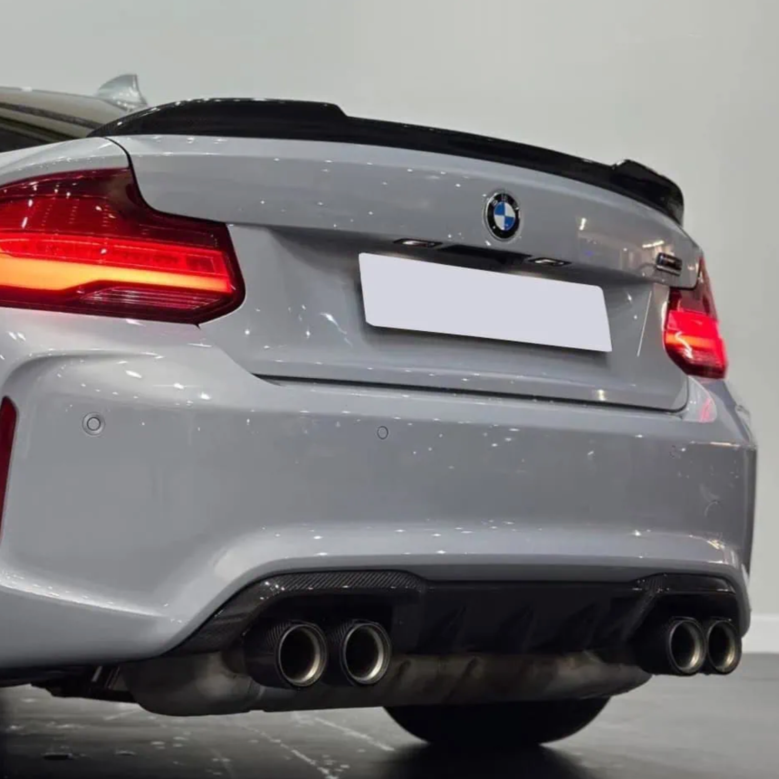 BMW Série 2 & M2 F22 F87 Carbone Pré-imprégné Style Cs Becquet arrière par OPTIC (2014-2021)