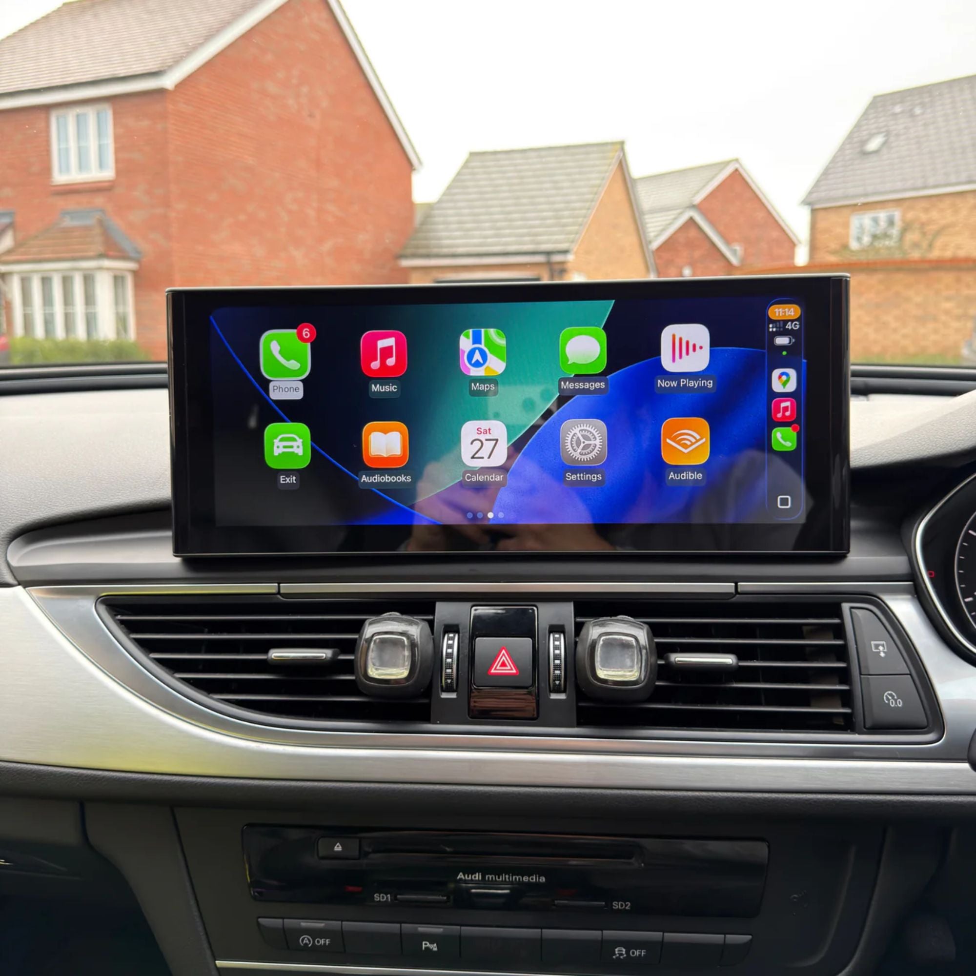 Audi A6/S6/RS6 A7/S7/RS7 C7/C7.5 | 12.3" Écran tactile Apple CarPlay/Android Auto | (2011-2018)
