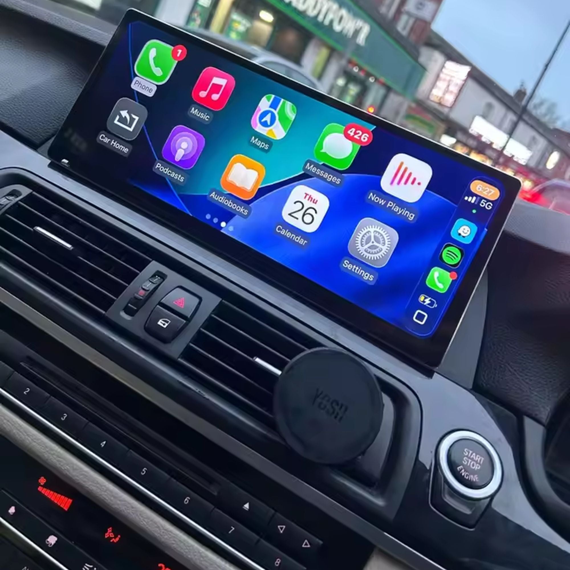 BMW Série 5 & M5 F10/F11 | 12.3" Écran tactile Apple CarPlay/Android Auto | (2010-2017)
