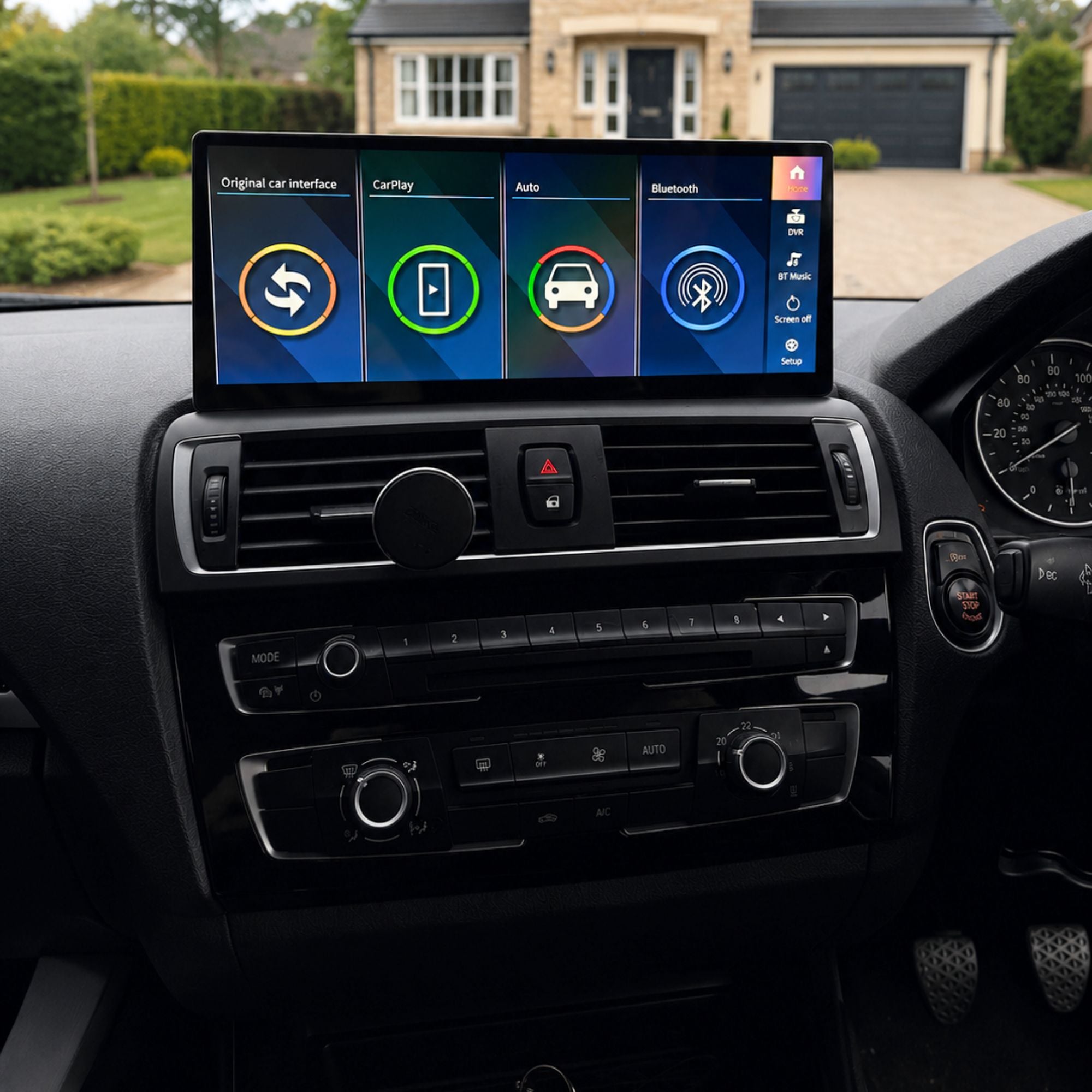 BMW Série 1/2 F20/F21/F22/F23 | 12.3" Écran tactile Apple CarPlay/Android Auto | (2011-2018)