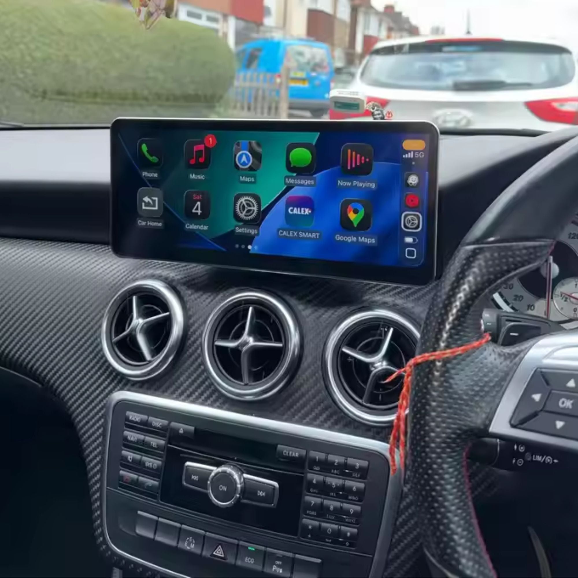 Mercedes Classe A/CLA/GLA | W176/C177/X156 | 12.3" Écran tactile Apple CarPlay/Android Auto | (2013-2018)