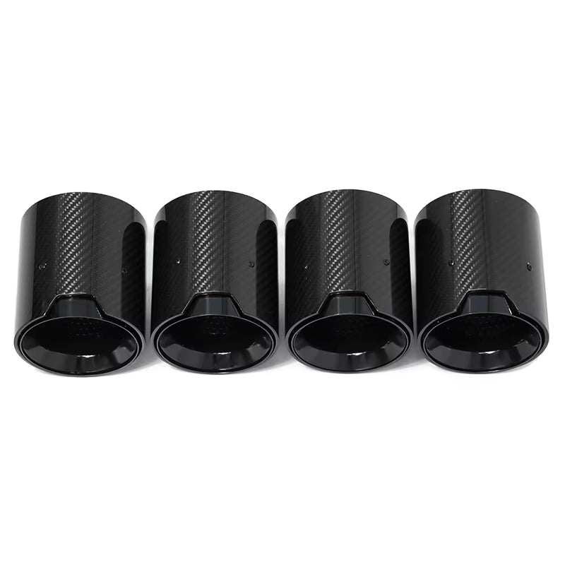 Embouts d'échappement en carbone coupe droite pour BMW M5 F10