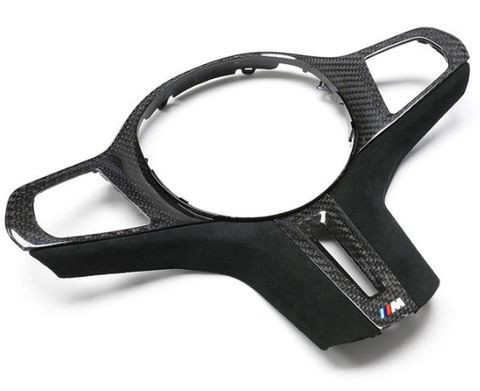BMW Série 2, 3, 4, G42, G20, G21, G22 Carbone Garniture de volant (2019+)