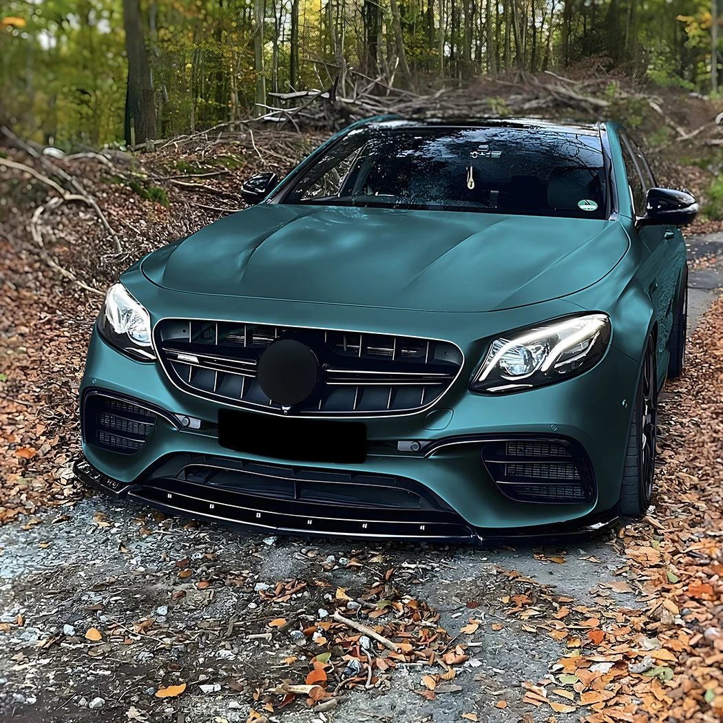 Mercedes Classe E W213 Lame Avant Style E63 AMG Noir Brillant (2017-2020)