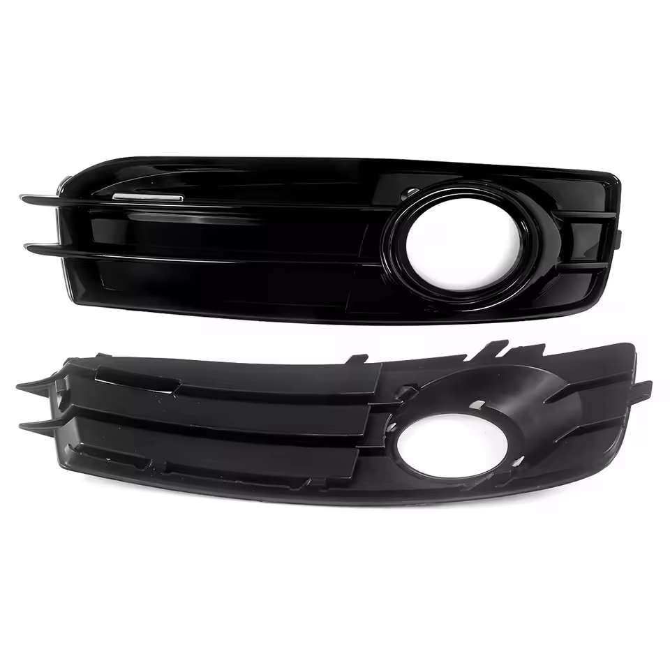 Grilles d’antibrouillard Audi A3 8P S-Line Noir Brillant (2008-2012)
