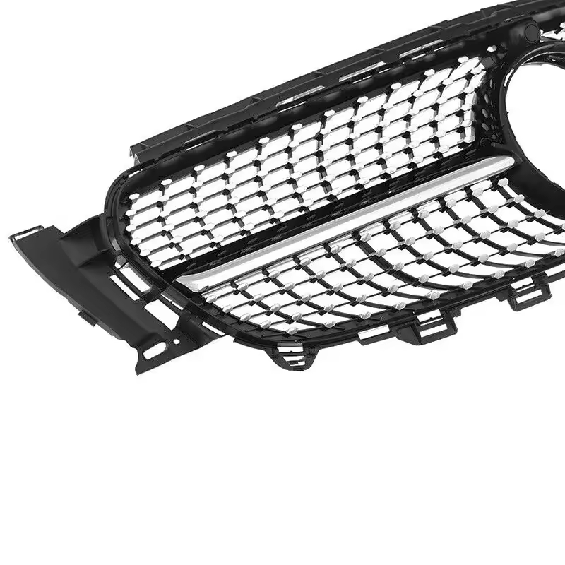 Mercedes Classe E W213 Calandre style diamant noir brillant chrome (2016-2020)