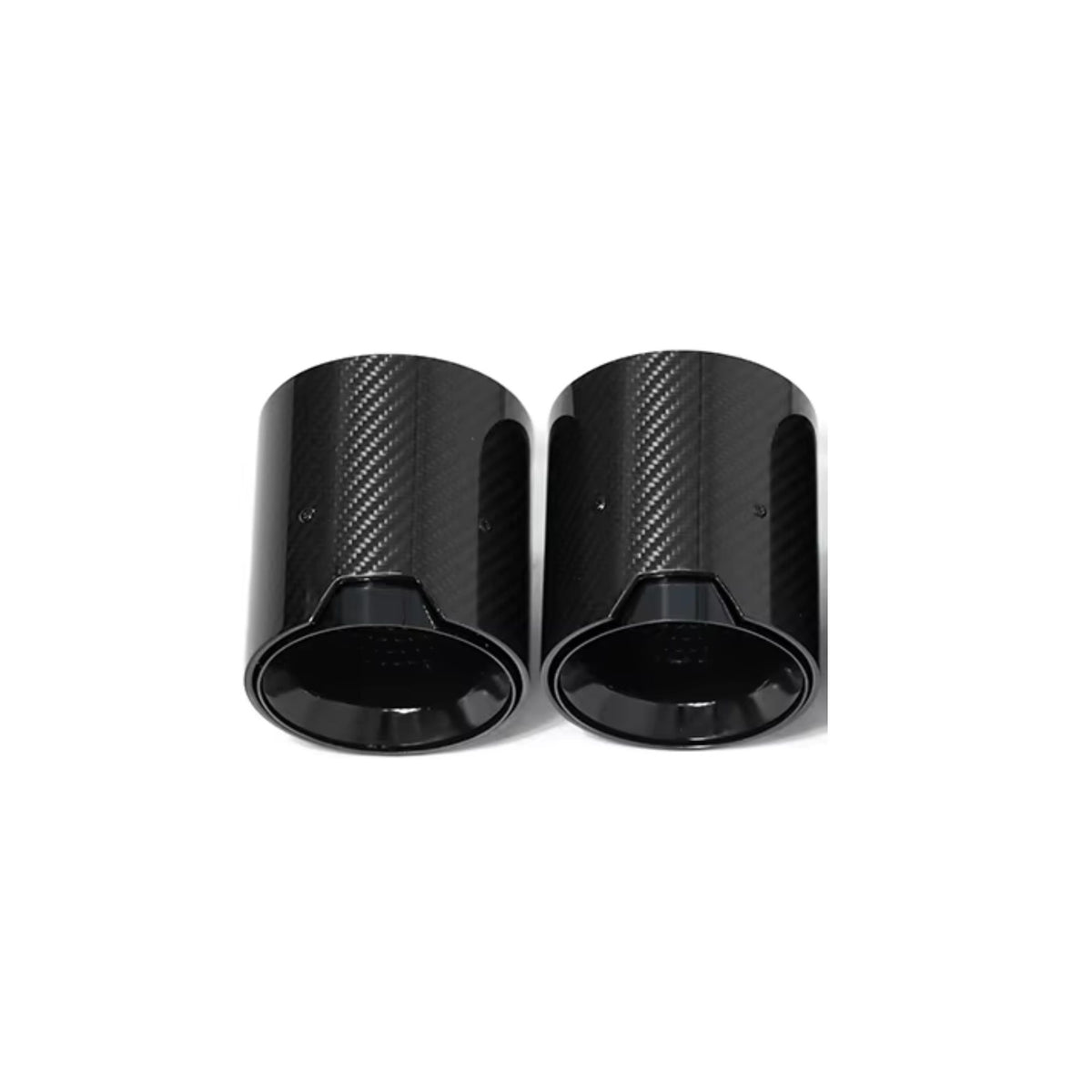 Embouts d'échappement carbone coupe droite pour BMW Série 5 535i (F10/F11)